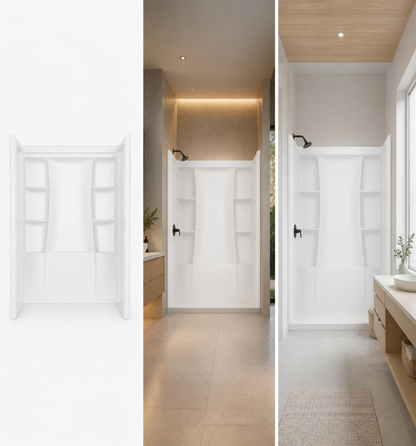 Classic 500 Alcove Shower Wall Surround – 60" x 32"