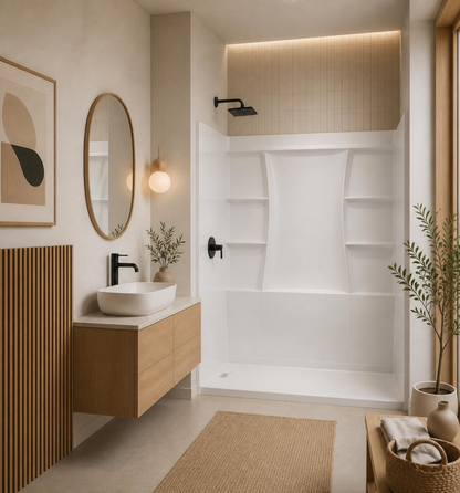 Classic 500 Alcove Shower Wall Surround – 60" x 32"