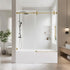 Frameless Sliding Bathtub Door