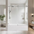 Frameless Sliding Bathtub Door