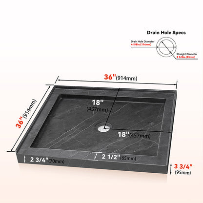 36 x 36 Shower Base