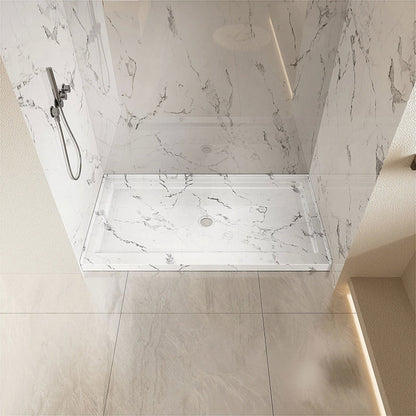 60 x 30 Center Drain Shower Base
