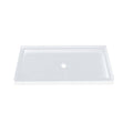 60 x 32 Center Drain Shower Base with Integrated Flange