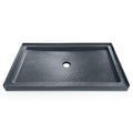 60 x 36 Center Drain Shower Base with Integrated Tile Flange