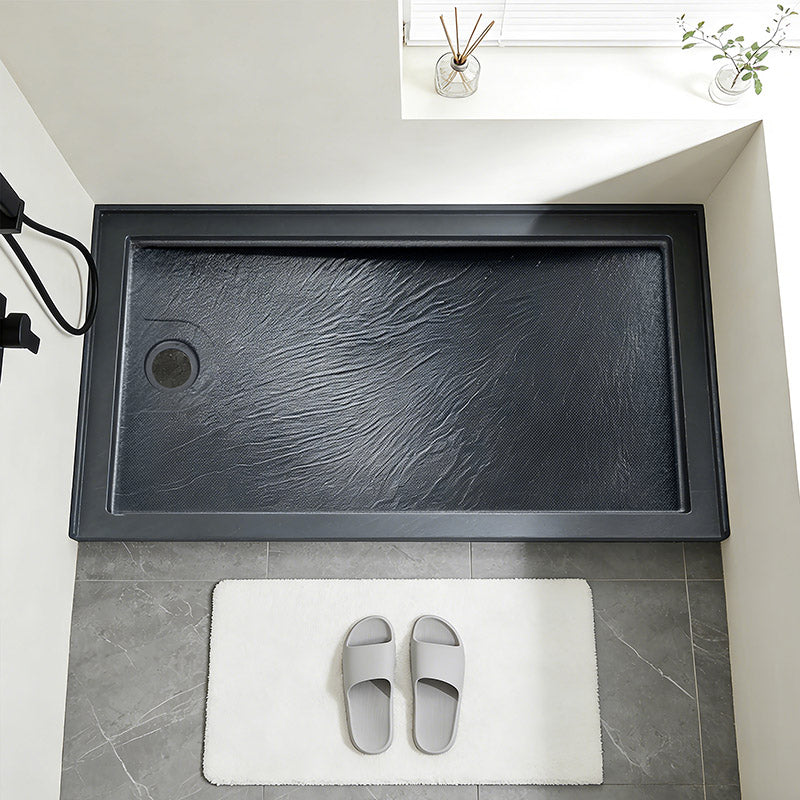 60 in. x 32 in. Left Drain Shower Base, Single Threshold Alcove Acrylic Shower Pan, Low Profile Slip-Resistant Floor with Integrated Flange, Multiple Finish Options