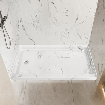 60 x 36 Left Drain Shower Base
