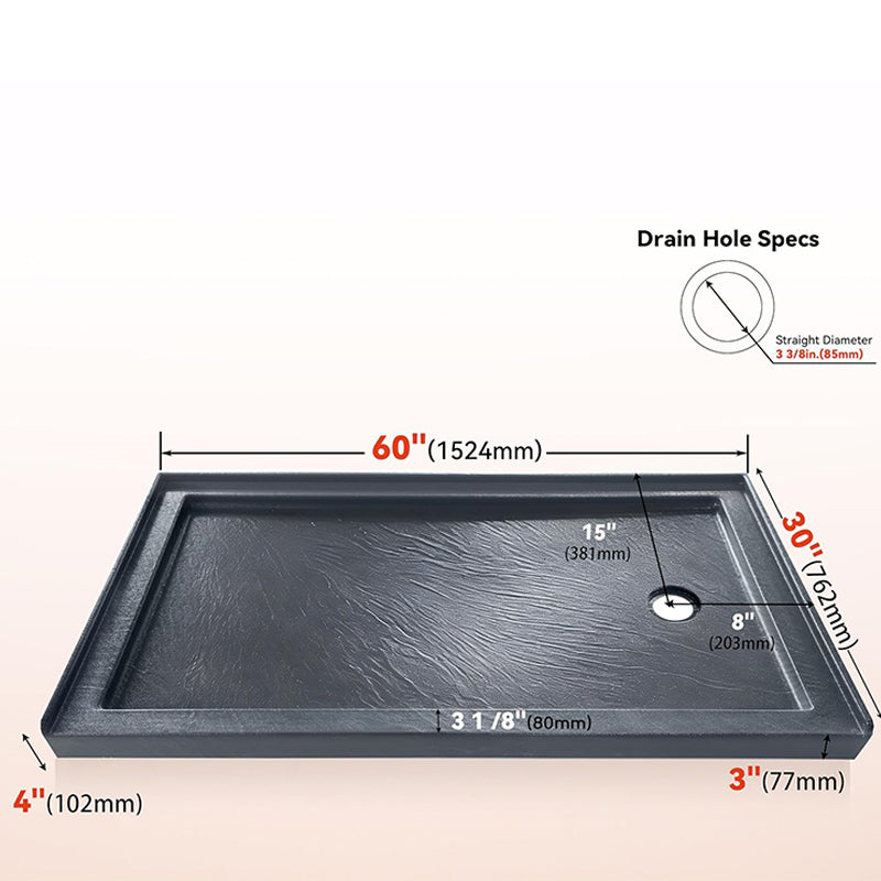 60 x 30 Alcove Shower Base